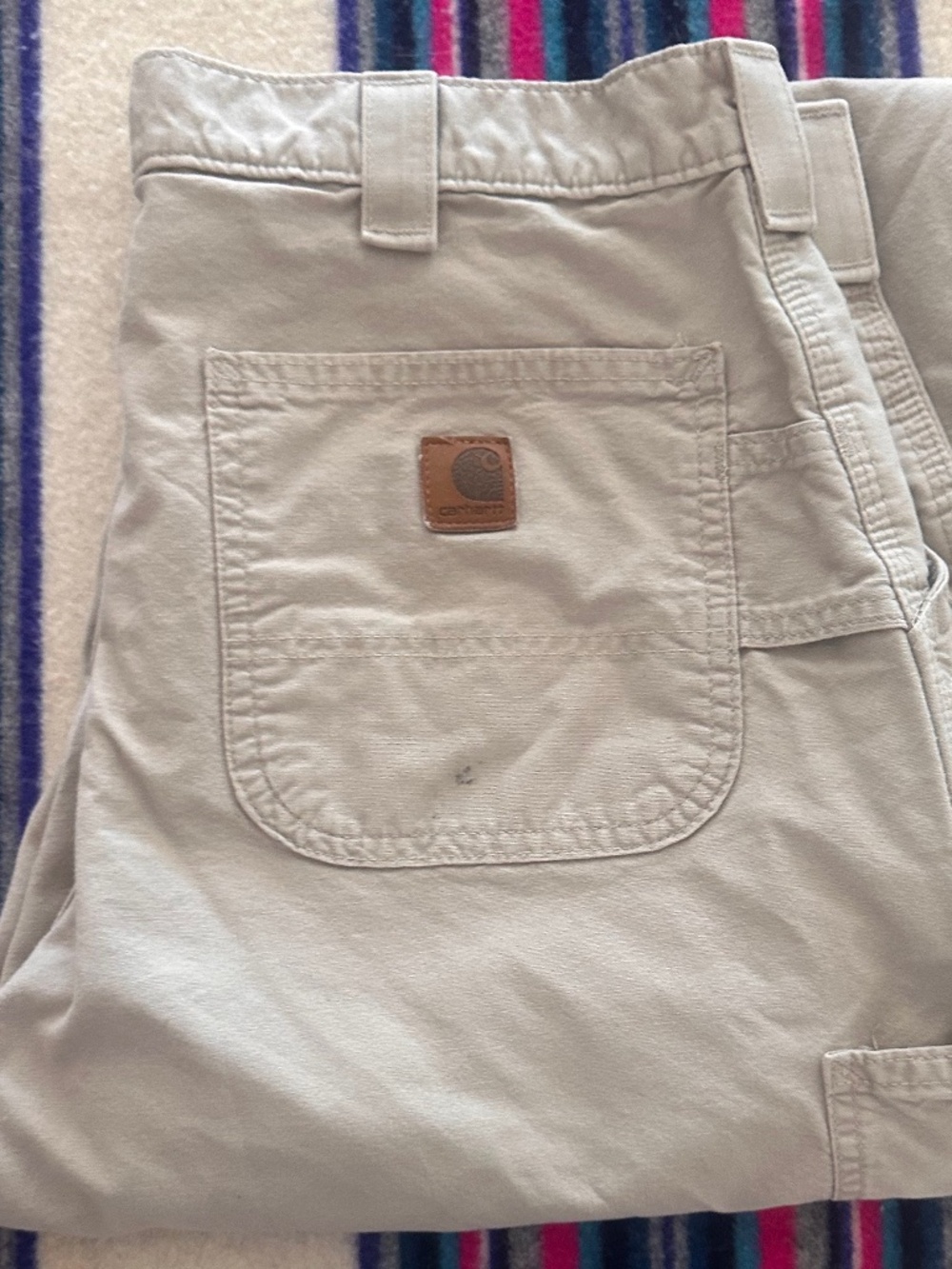 Carhartt-Canvas Work Dungarees